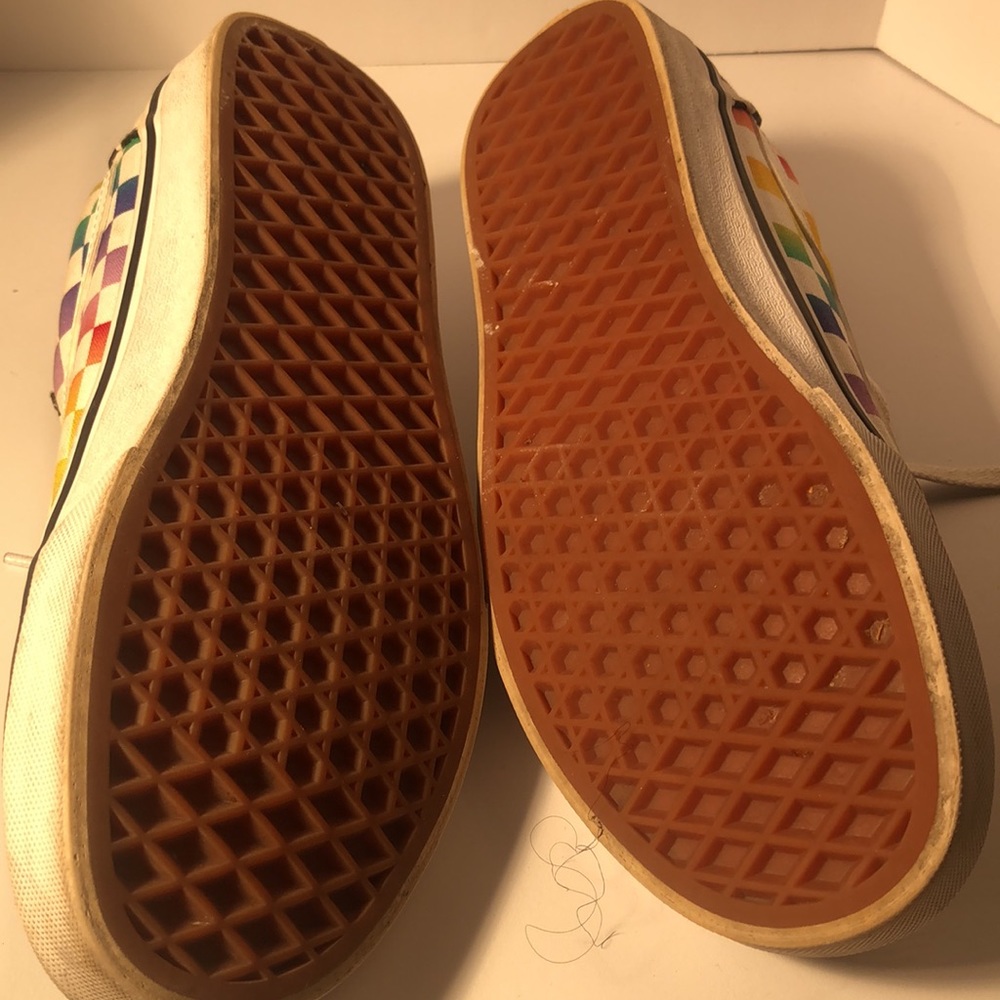 Women’s rare Vans Y2k lace up canvas shoes - Picture 9 of 11